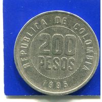 Колумбия 200 песо 1995
