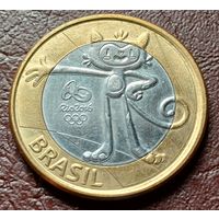 Бразилия 1 реал, 2016 XXXI летние Олимпийские Игры, Рио-де-Жанейро 2016 - Винисиус    ( 1-11-7 )