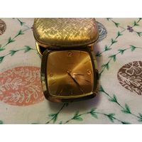 Часы дорожные механика Германия винтаж клеймо