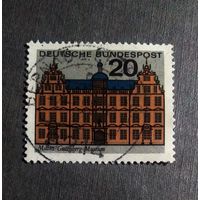 Марка Германия 1964 год Города