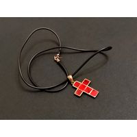 Кулон, подвеска, Крестик Тайланд 925