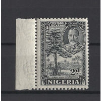 1936 Нигерия ** 2d, Георг V (SG 37) левое поле
