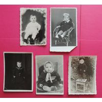 Фото "Дети", СССР, 1950-е гг., 5 шт.
