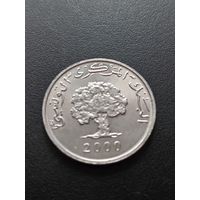 Тунис 1 миллим 2000 г.