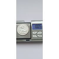 50 копеек 1926 года. ПЛ. Серебро 900. Монета не чищена. 45045