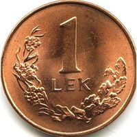 Албания 1 лек, 2008 UNC