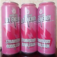 Банка от энергетика LIT ENERGY со вкусом Клубничной жевачки 2025 (ОБМЕН/ПРОДАЖА/ТОРГ) 1лот=1шт