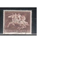 Германия-1941,(Мих.780) гаш. , Спорт, Скачки, Лошади, (одиночка)