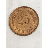 Финляндия 25 пенни 1942