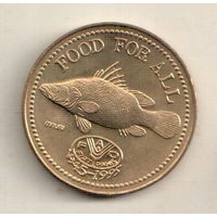 Уганда 200 шиллинг 1995 ФАО