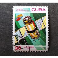 Марка Куба 1983 Космос