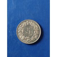 Швейцария 5 раппенов 2009