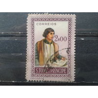 Сан-Томе и Принсипи, колония Португалии,1952. Лопо Гонсалвеш, мореплаватель