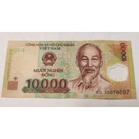 Вьетнам 10000 донг образца 2019 года в отличном состоянии