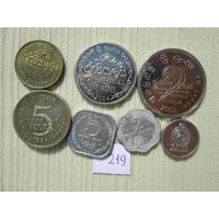 7 монет Шри-Ланки