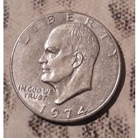 1 доллар 1974 США МД Филадельфия