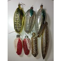 Ёлочные игрушки - КУКУРУЗА . СССР .