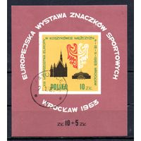 Филвыставка в Вроцлаве Польша 1963 год 1 блок