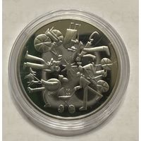 Украина 5 гривен 2024 года (Безбарьерность)