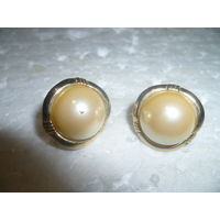 Серьги Клеймо Старая Европа Позолота 18 К