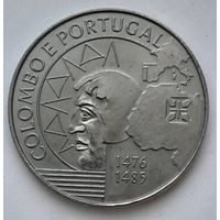 Португалия 200 эскудо 1991 года Христофор Колумб в Португалии