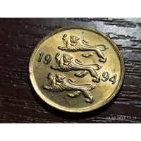 Эстония 10 сентов 1994