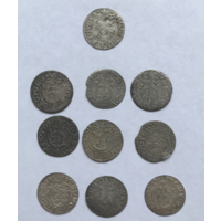 Полтораки - 10 штук - Речь Посполитая - Страт с 1 рубля! - РАСПРОДАЖА! Смотрите другие мои лоты!