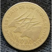 Центральная Африка (BEAC) 25 франков, 1975 г., KM# 10
