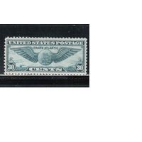 США-1939, (Скотт.С24),  *,  Авиапочта, Герб (одиночка)