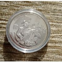 Werty71 Кыргызстан Киргизия 1 сом 2014 Эпоха Кыргызского Каганата Барс Бек Всадник