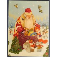 Дед Мороз. Худ.Н.Баландина. Белорусь. 2014 г.