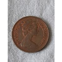 Великобритания. 2 новых пенса 1978 года. (4)