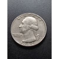 США 25 центов 1982 г. - Р