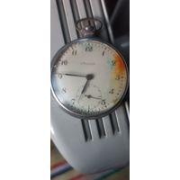 Часы МОЛНИЯ карманные находка с земли