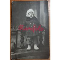 1910-е Открыточный формат карапуз ретро студийное фото