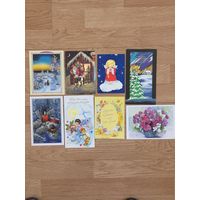 Открытки с Рождеством и НГ, Пасхой, Германия, 90-е гг.