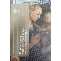 Сан-Марино 2 евро 2019 550 лет со дня смерти Филиппо Липпи