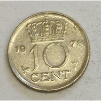 Нидерланды 10 центов 1978