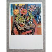 Нариманбеков. Цветы в мастерской