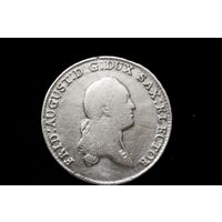 2/3 талера 1774 г. Саксония (Германия), Фридрих Август. С подвеса