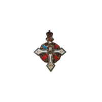 Царский полковой знак - 187 пехотный Аварский полк реплика