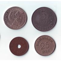 Монеты Дании.