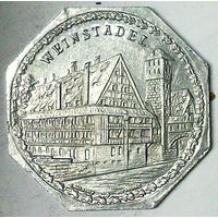 ГЕРМАНИЯ НЮРНБЕРГ 20 пфеннигов 1920 год - ШТЕМПЕЛЬНЫЙ БЛЕСК!