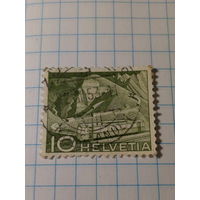 Марка  Швейцария 1949