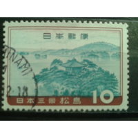 Япония, 1960. Храм Годайдо. Mi-0,8 евро гаш.