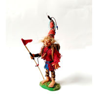 Фигурка путешественник, вандроўнік, кукла, сувенир, подарок. Little folk.