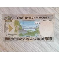 Руанда 500 UNC c рубля