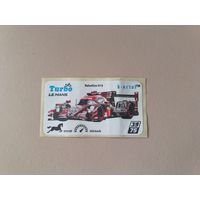 Наклейка Turbo Le Mans Турбо Ле-Ман  номер 39