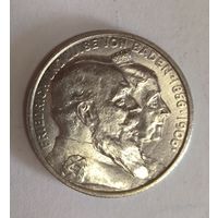 2 марки 1906 Баден свадьба