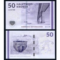 Дания 50 крон 2009 г. (2013 г.) (P-65f(3), UNC) [Callesen - Sorensen]
